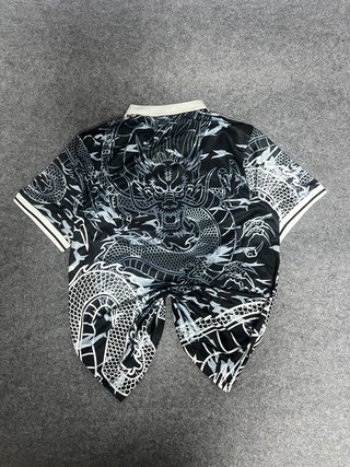 Camiseta Adidas Negra Dragones Talla L