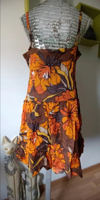 Vestido Elogy Tirantes Estampado Floral Talla 46/4