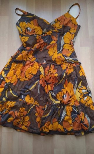 Vestido Elogy Tirantes Estampado Floral Talla 46/4
