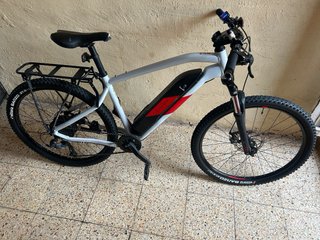 Bicicleta Eléctrica Gris