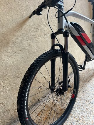 Bicicleta Eléctrica Gris