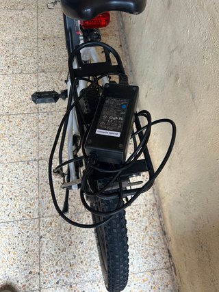 Bicicleta Eléctrica Gris