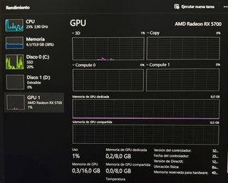 PC Gaming i5 RX 5700 RGB Azul