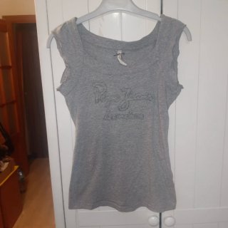 Camiseta Pepe Jeans Gris Talla XS