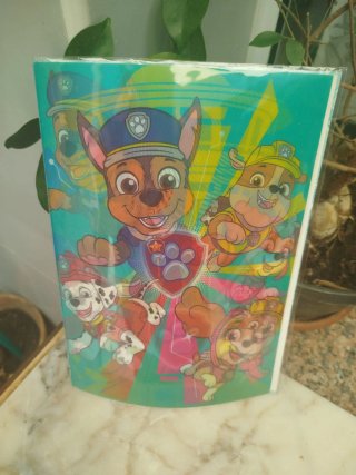 4 Tarjetas Gigantes A4 Disney, Spiderman, Paw