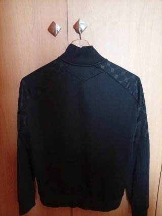 Chaqueta Chándal Árbitro Macron RFEF Negra