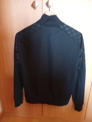 Chaqueta Chándal Árbitro Macron RFEF Negra