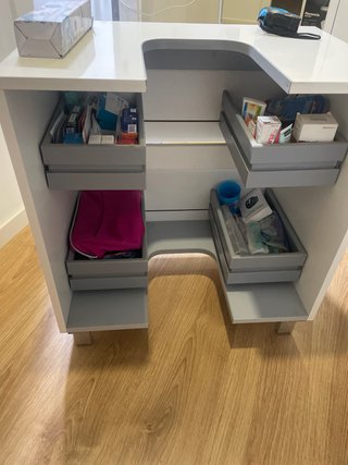 Mueble de baño blanco