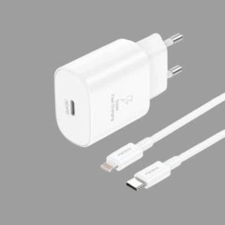 Cargador Completo Foneng Tipo-C a Lightning 25W.