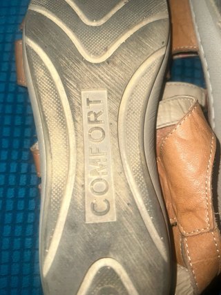 Sandalias de piel talla 38