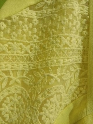 Vestido amarillo Promod verano