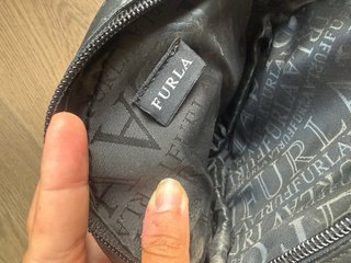 Bolso Negro piel de Furla