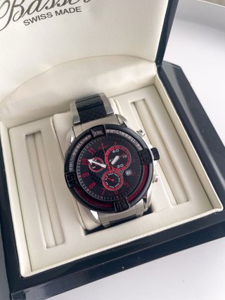 Reloj Bassel cronógrafo Hombre maquinaria suiza