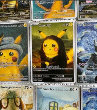 Cartas Pokémon Fan Art Van Gogh