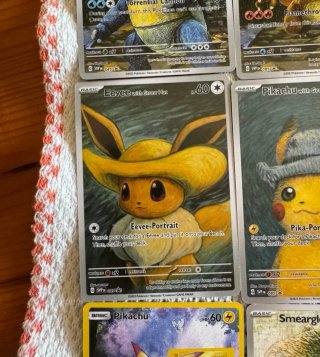 Cartas Pokémon Fan Art Van Gogh