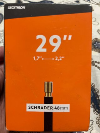 Camera d'aria MTB 29 Schrader 48mm
