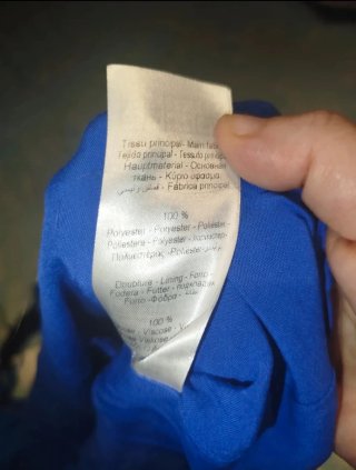 Vestido corto azul Naf Naf Kamila