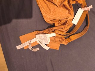 Sujetador Victoria's Secret Naranja Animal Print
