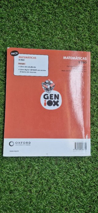 Matemáticas 3 ESO : Geniox