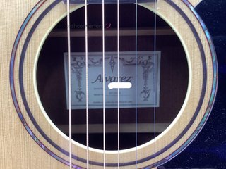 guitarra acustica alvarez rf26ce