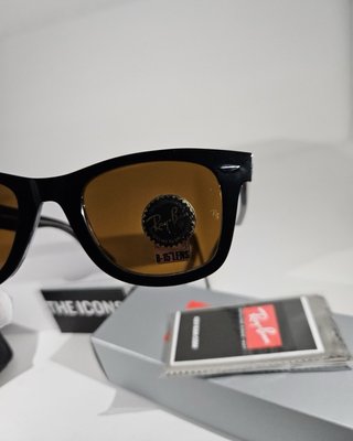 Occhiali Ray-Ban Wayfarer Black Brown