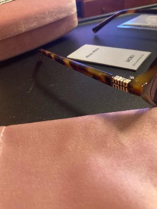 Gafas de sol Miu Miu ovaladas carey