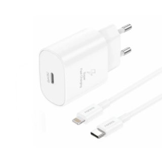 Cargador Completo Foneng Tipo-C a Lightning 20W.