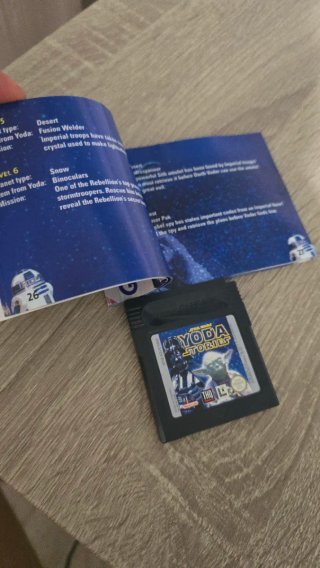 Star Wars Yoda Stories Game Boy Color + Manual