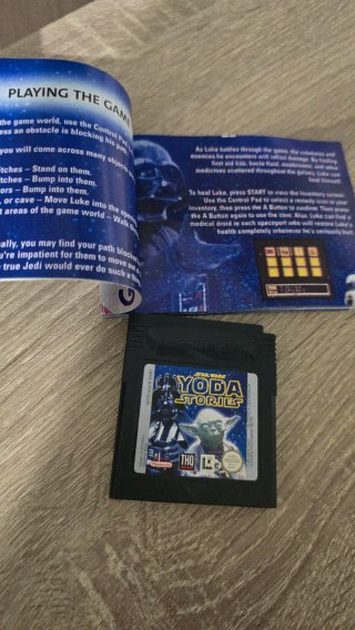 Star Wars Yoda Stories Game Boy Color + Manual