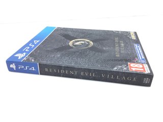 resident evil village steelbook ps4