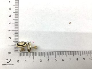 pendientes oro 18k con piedra