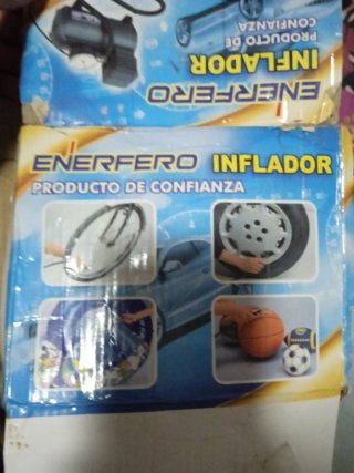 Enerfero Inflador Neumático Coche 12V
