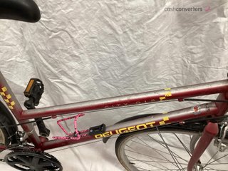 bicicleta paseo peugeot city bike