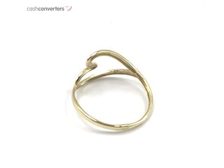 anillo oro 18k con piedra con circonita