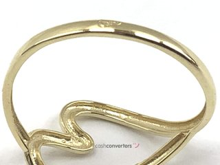 anillo oro 18k con piedra con circonita