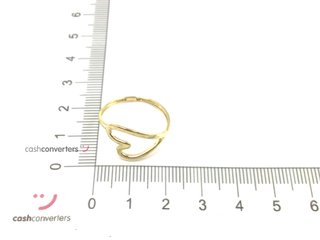 anillo oro 18k con piedra con circonita