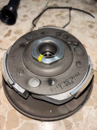 Embrague, poleas y campana Fiddle 125