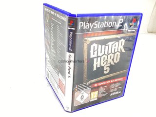 guitar hero 5 ps2