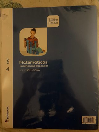 Matemáticas 4 ESO : enseñanzas aplicadas