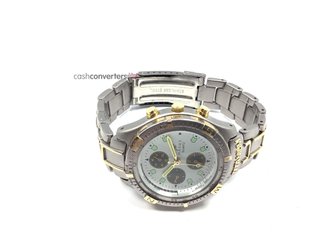 reloj pulsera caballero nashi eco-drive titanium chronograph