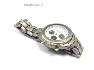 reloj pulsera caballero nashi eco-drive titanium chronograph