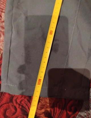 Pantalón gris oscuro hombre talla 36