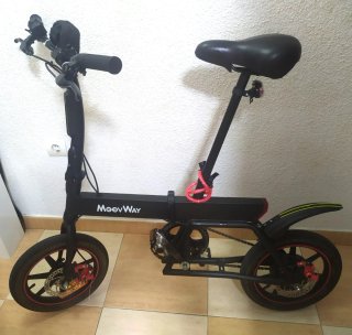 Bicicleta plegable MoovWay (NO ES ELECTRICA)