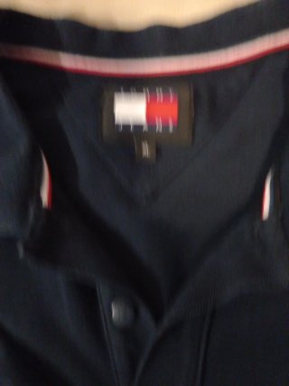 Polo Tommy Hilfiger XL Azul marino m/corta