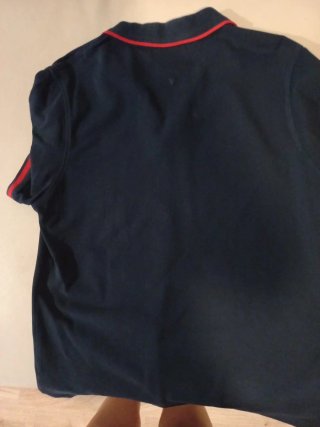 Polo Tommy Hilfiger XL Azul marino m/corta
