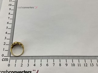 anillo oro 18k con piedra