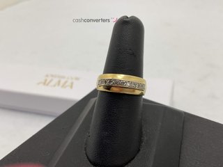 anillo oro 18k con piedra