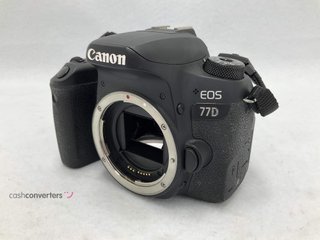 camara digital reflex canon eos 77d