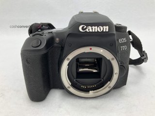 camara digital reflex canon eos 77d