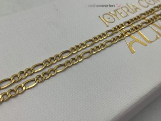 cadena oro 18k 30cm
